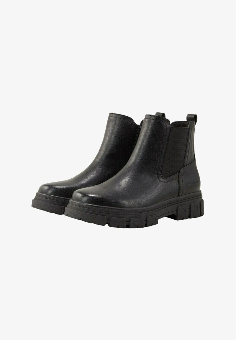 TOM TAILOR Botines bajos - black