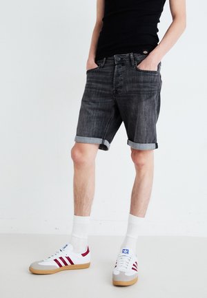 Jack & Jones JJIRICK JJORIGINAL - Denimové šortky - black denim