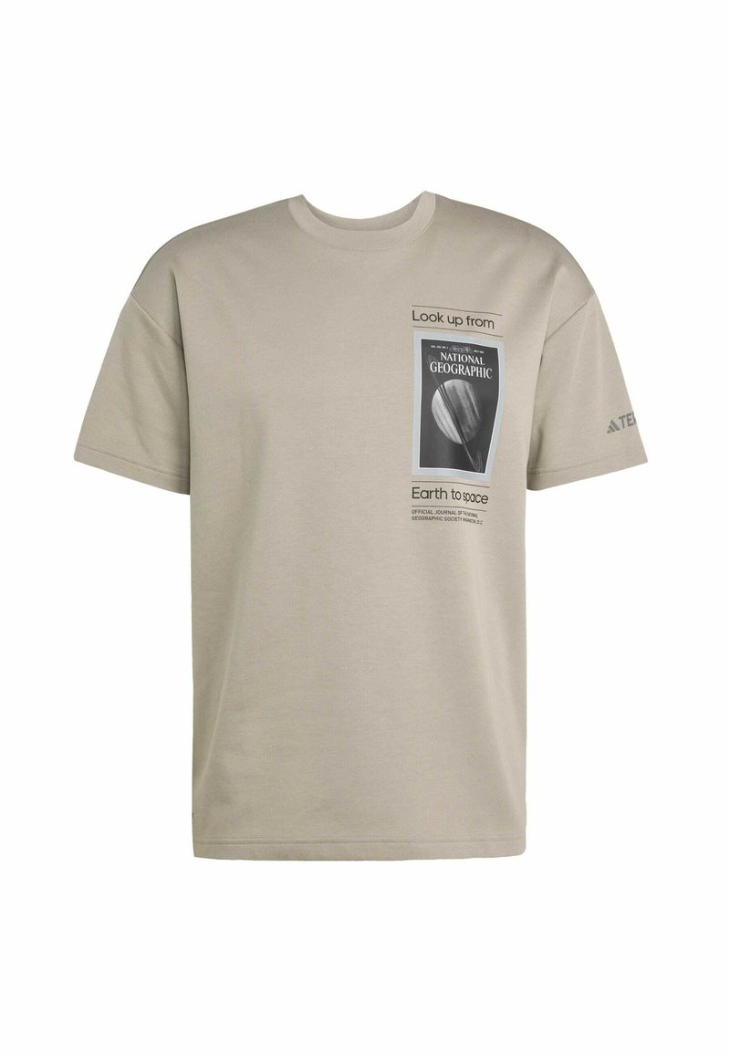adidas Terrex T-shirt print beige