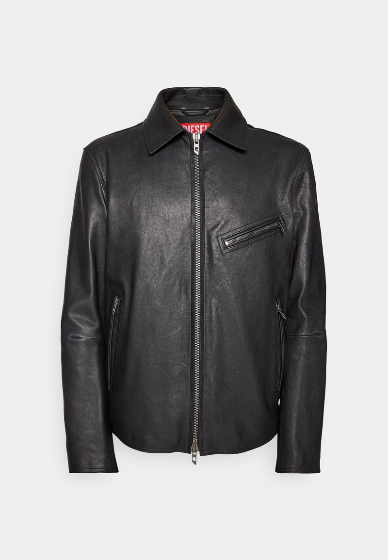 Diesel Leren jas zwart Diesel Leren jas zwart
