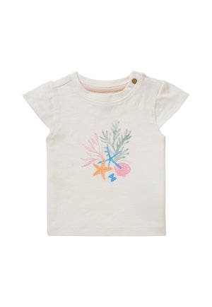 T-shirt con stampa - whisper white