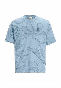 WILD - T-shirt med print - light blue
