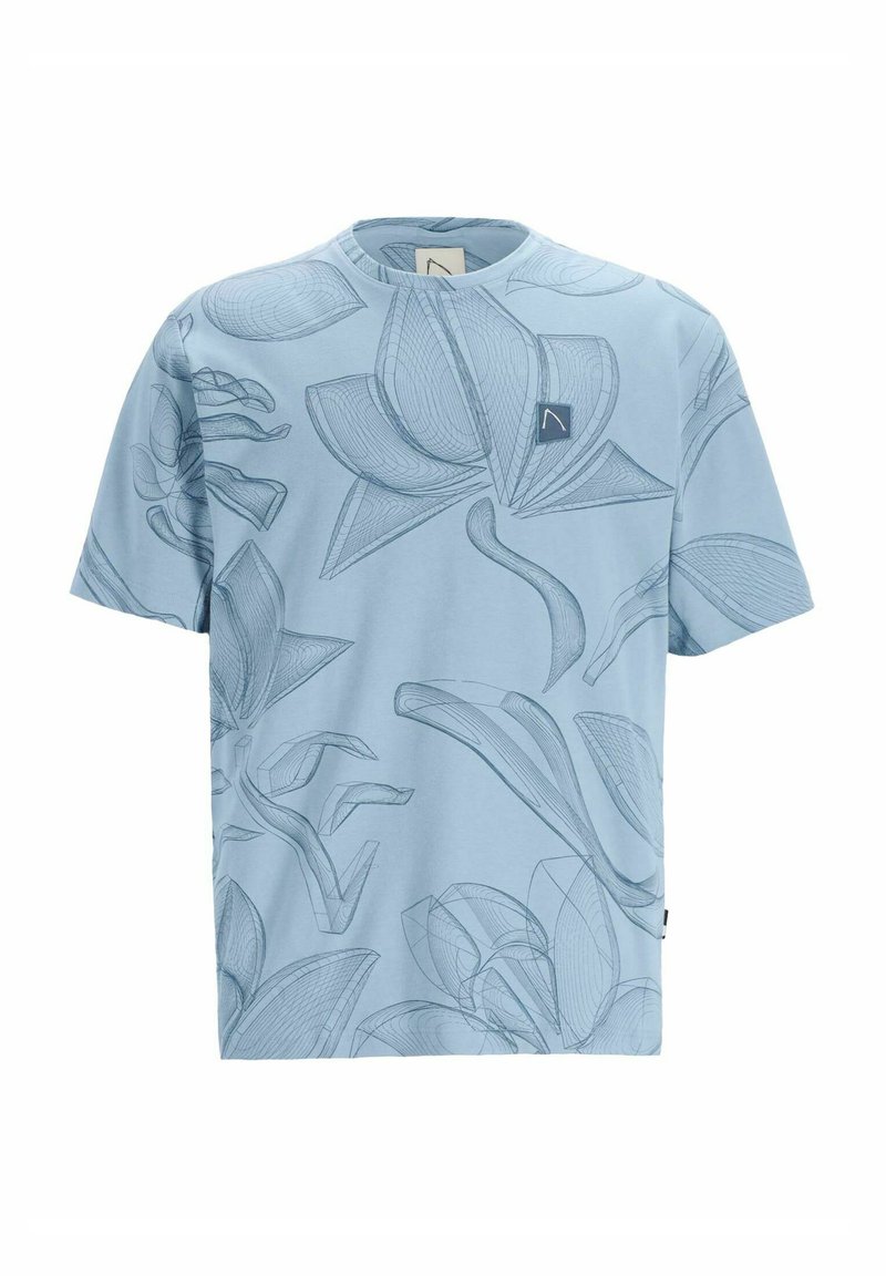CHASIN’ T-shirt print lichtblauw