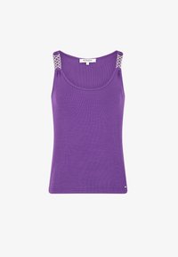 Unselected, dark purple