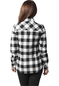 Urban Classics Button-down blouse - black/red