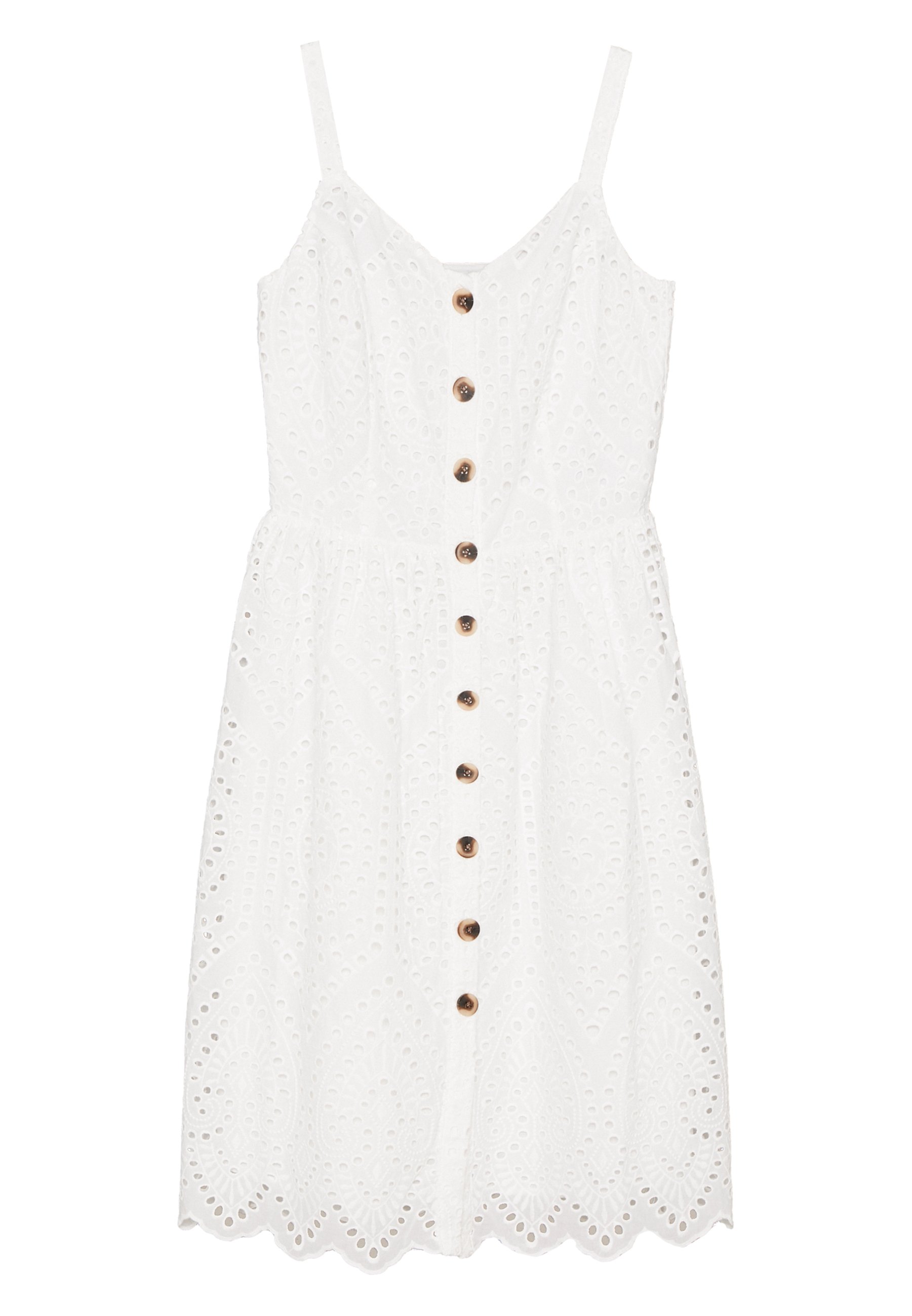 Vila VICAMELINA DRESS Kjole snow white Zalando.no Vila VILATTI SHORT DRESS - Kjole - ashley blue