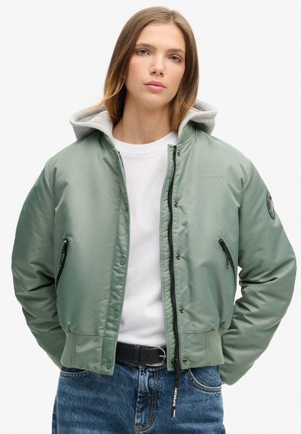 Bomberjacke - laurel khaki