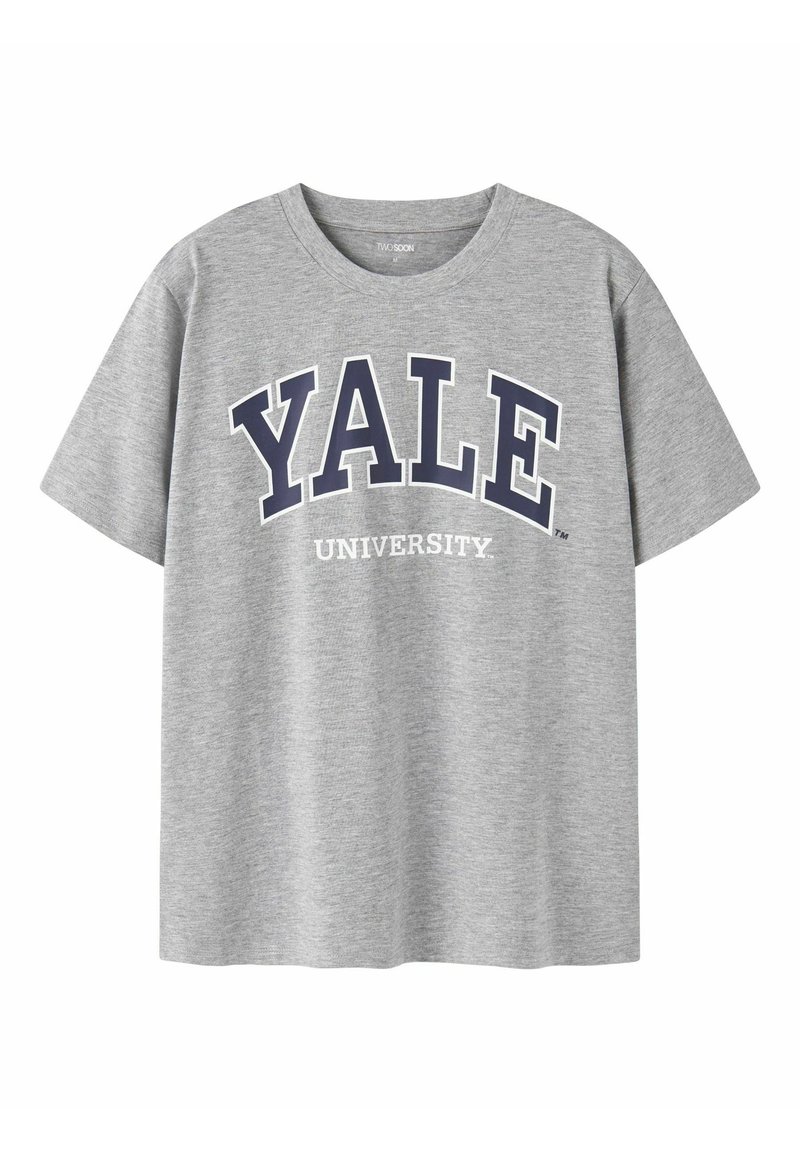 TWO SOON COLLEGE - T-shirts print - grey melange