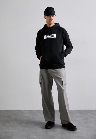 Études LOOSE HOODIE NOT A CRIME - Sweatshirt - black