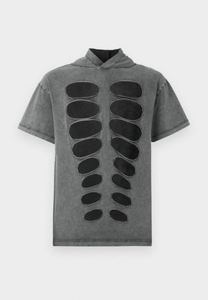 HOODED UNISEX - Tricou cu imprimeu - grey