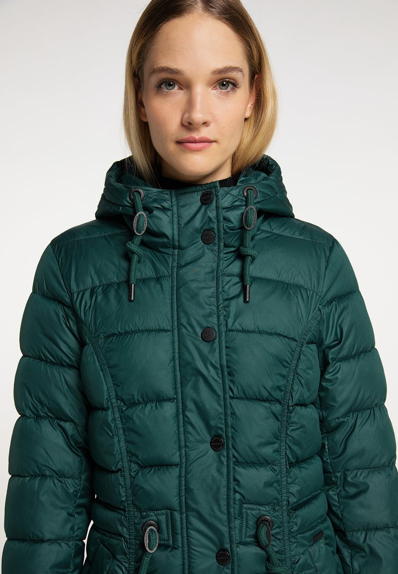 Damen Parkas | DreiMaster DREIMASTER BARADELLO Wintermantel royalgrün/grün - QC84488 Damen Parkas | DreiMaster DREIMASTER BARADELLO Wintermantel royalgrün/grün - QC84488
