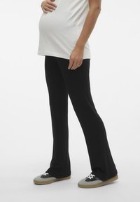 MAMALICIOUS - FLARE - Trousers - black Thumbnail Image 1