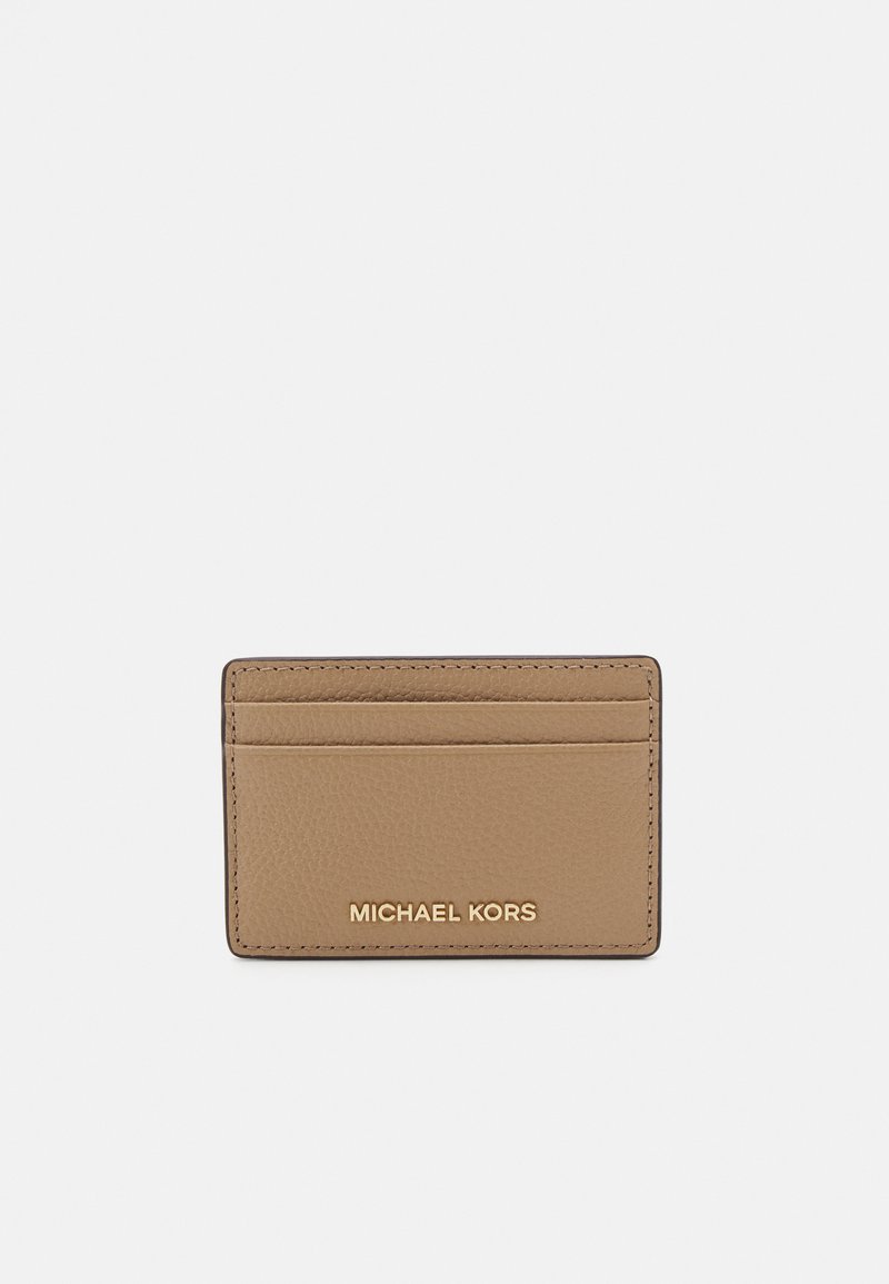 MICHAEL Michael Kors JET SET CARD HOLDER - Portafoglio - camel
