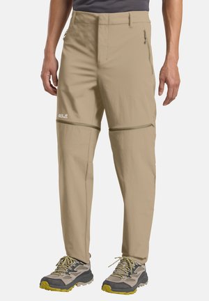 HIKEOUT ZIP OFF M - Outdoorbroeken - hazel wood