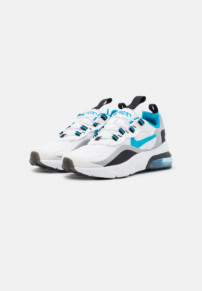Nike Sportswear Nike Air Max 270 Rt Bp Trainers White Laser Blue Wolf Grey Black White Zalando Co Uk