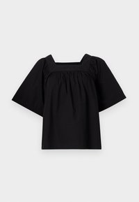 VIJUNE SQUARE NECK - Blouse - black