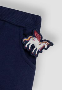 JoJo Maman Bébé UNICORN APPLIQUÉ JOGGERS -REGULAR FIT - Træningsbukser - navy