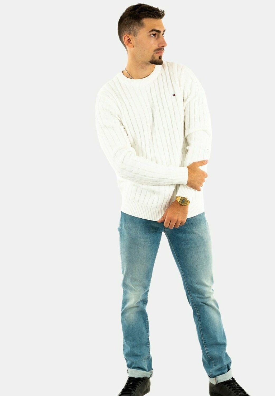 Tommy Hilfiger Maglione - white/bianco - Zalando.it