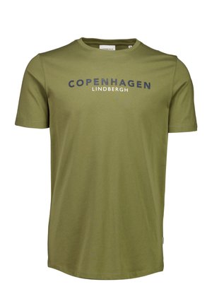 Lindbergh T-shirt imprimé - dk olive