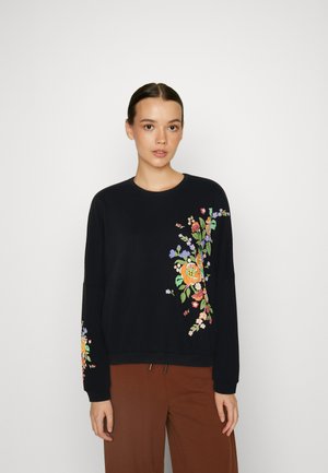 ONLJULLE O NECK - Sweatshirt - black