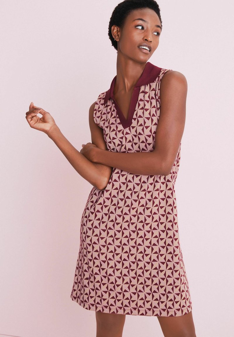 Damen Freizeitkleider | Next SLEEVELESS COLLAR Jerseykleid pink - ZD74661 Damen Freizeitkleider | Next SLEEVELESS COLLAR Jerseykleid pink - ZD74661