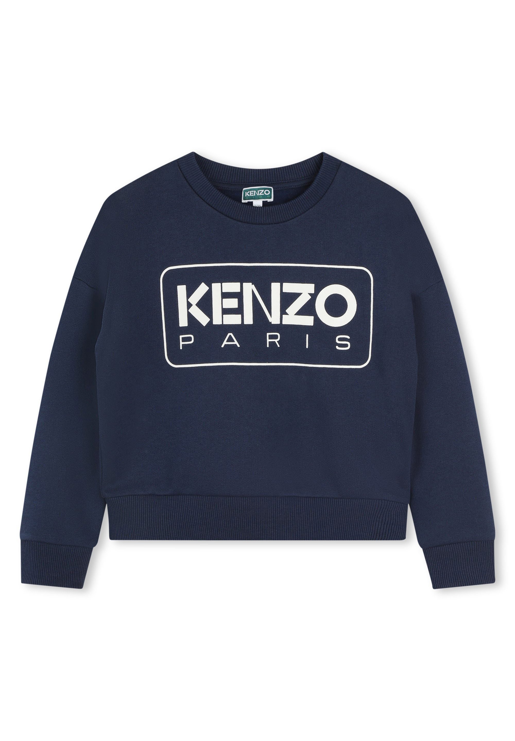 KENZO kids WASHED Sweater koniro/blauw