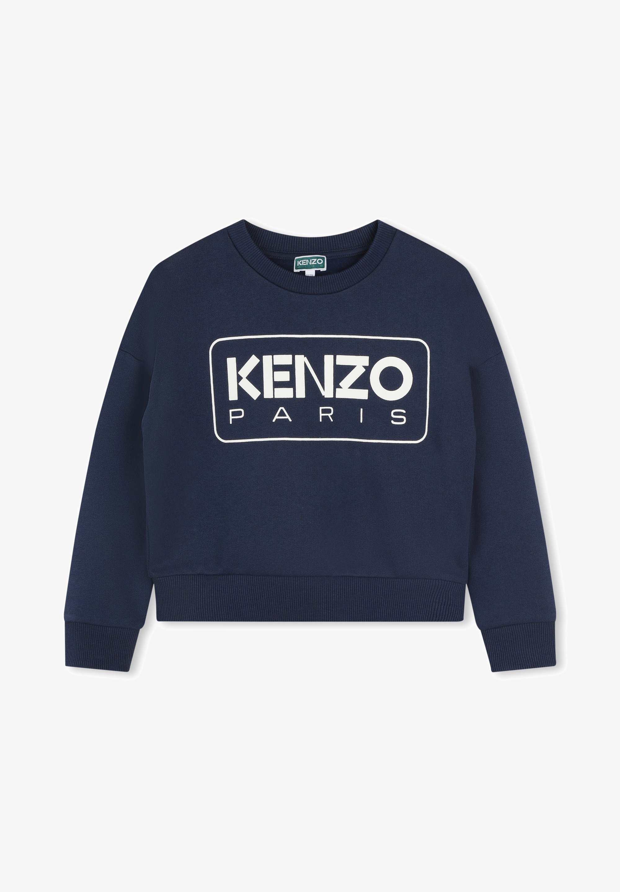 KENZO kids WASHED Sweater koniro/blauw