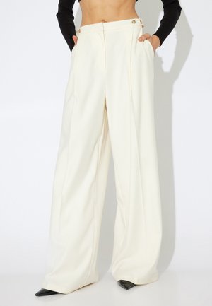 Koton PALAZZO - Pantalones - off white