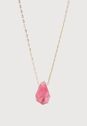 GEMSTONE NECKLACE - Collier - pink