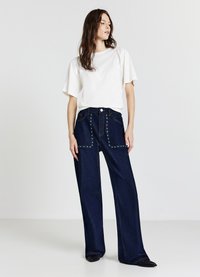 Calliope T-shirt basic - bianco lana