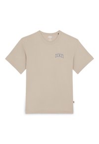 AITKIN CHEST TEE - Camiseta estampada - sandstone