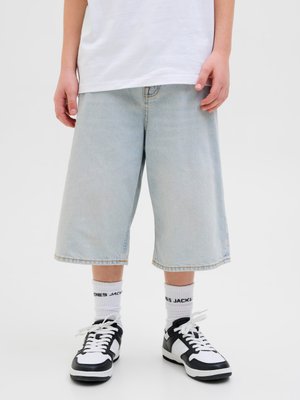 Jack & Jones Junior JJIRON JJORIGINAL - Farkkushortsit - blue denim