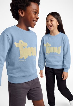 TINYCOTTONS, TINY DOG GRAPHIC UNISEX - Sweatshirt - blue