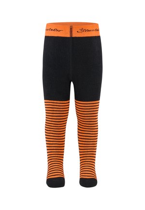 Sterntaler, STRUMPFHOSE HALLOWEEN GEIST MIT KOMFORTBUND UND INNENFROTTEE UNISEX - Tights - schwarz