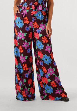 WIJDE ROSIE - Broek - mystic flower