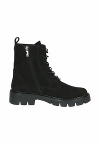 Caprice Stivaletti con plateau - black nubuc