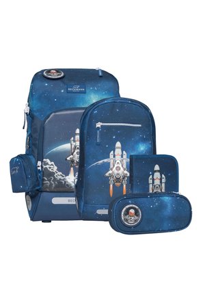 Beckmann of Norway ACTIVE AIR FLX SET - SPACE MISSION - Schulranzen Set - blue