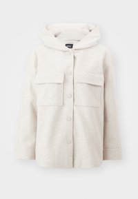 ONLAUGUSTA HOOD JACKET  - Välikausitakki - pumice stone