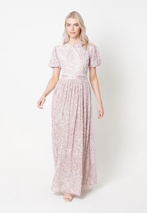 EMBELLISHED SEQUINS MAXI - Galajurk - frosted pink