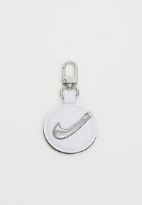 PREMIUM AIR TAG HOLDER UNISEX - Portachiavi - metallic silver-coloured/white