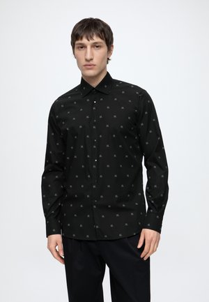 KARL LAGERFELD Chemise - black/carbon