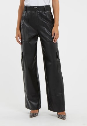 Pantalon cargo - schwarz