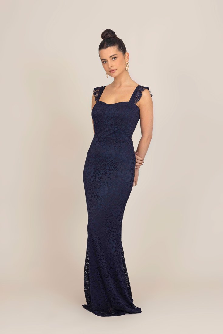 sachin and babi light blue dress Navy Prom/Evening Dress, Prom Frocks UK