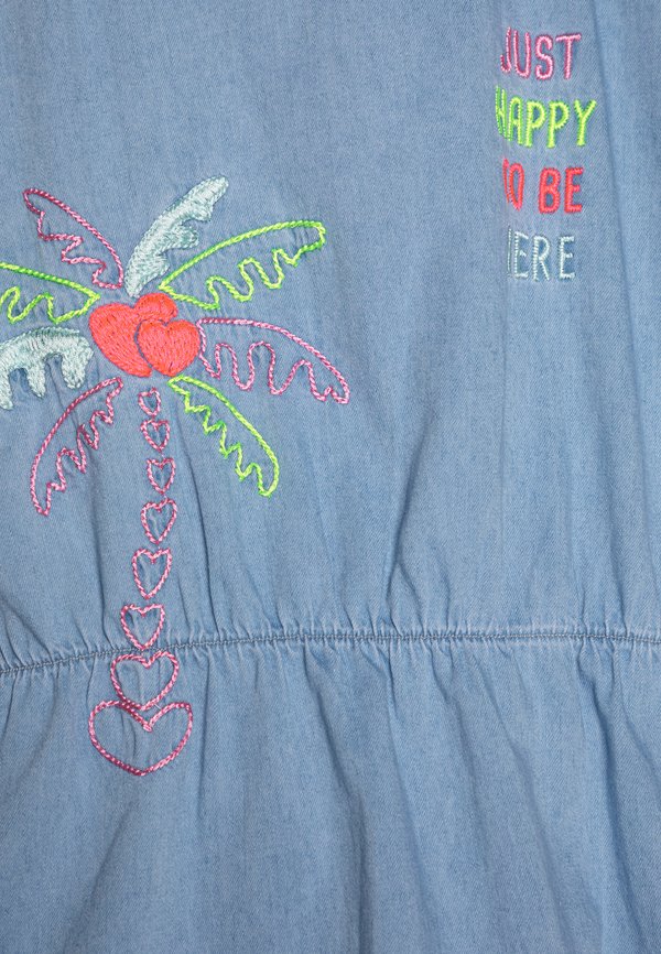 DRESS - Denim dress - bleach3