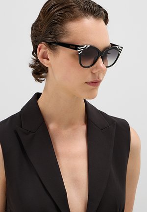 Just Cavalli, SUNGLASSES JUST CAVALLI - Occhiali da sole - black w/white temple