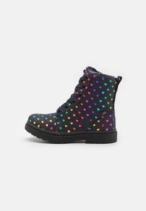 ISALIE - Lace-up ankle boots - navy