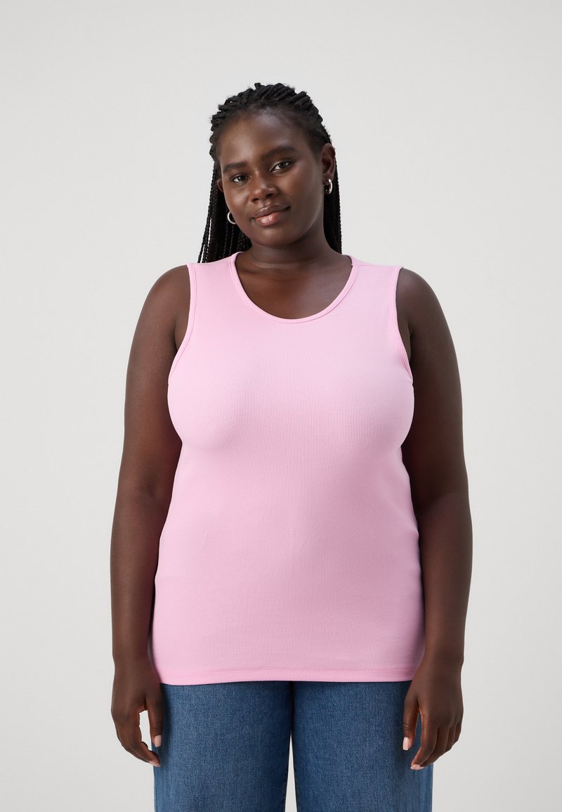 ONLY Carmakoma CARKENYA LIFE TANK  - Viršus - bonbon