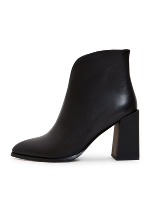 Bottines à talons hauts - black