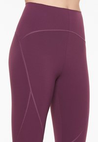 OYSHO BASIC COMPRESSIVE ANKLE-LENGTH - Tajice - mottled purple