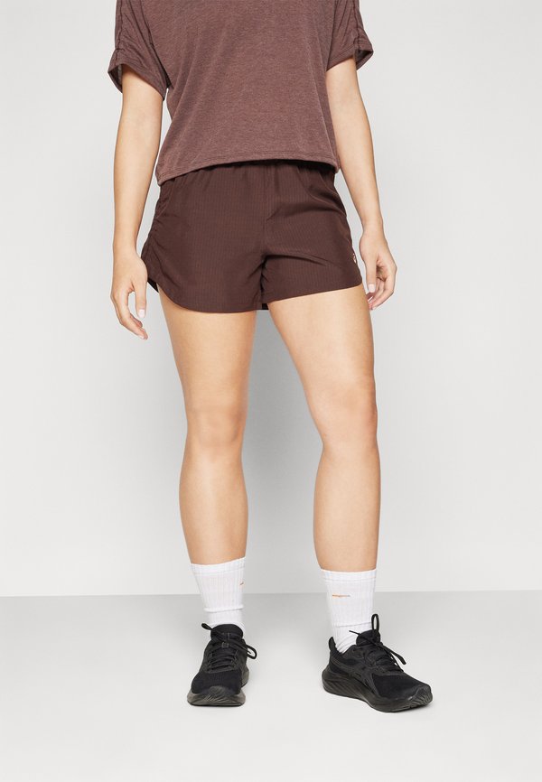 NAGINO RUN ADJUSTABLE SHORT - Kurze Sporthose - coffee